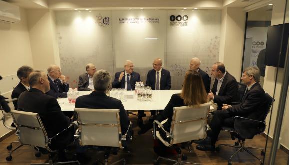 The President of Israel visited the BCDD