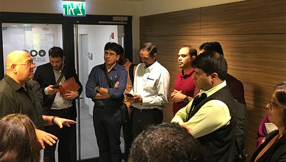An innovation delegation from Western India visited the BCDD