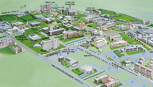 TAU Campus Map